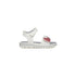 Sandali bianchi con piccole borchie e maxi-cuore glitterato Le Scarpe di Alice, Scarpe Bambini, SKU k283000141, Immagine 0